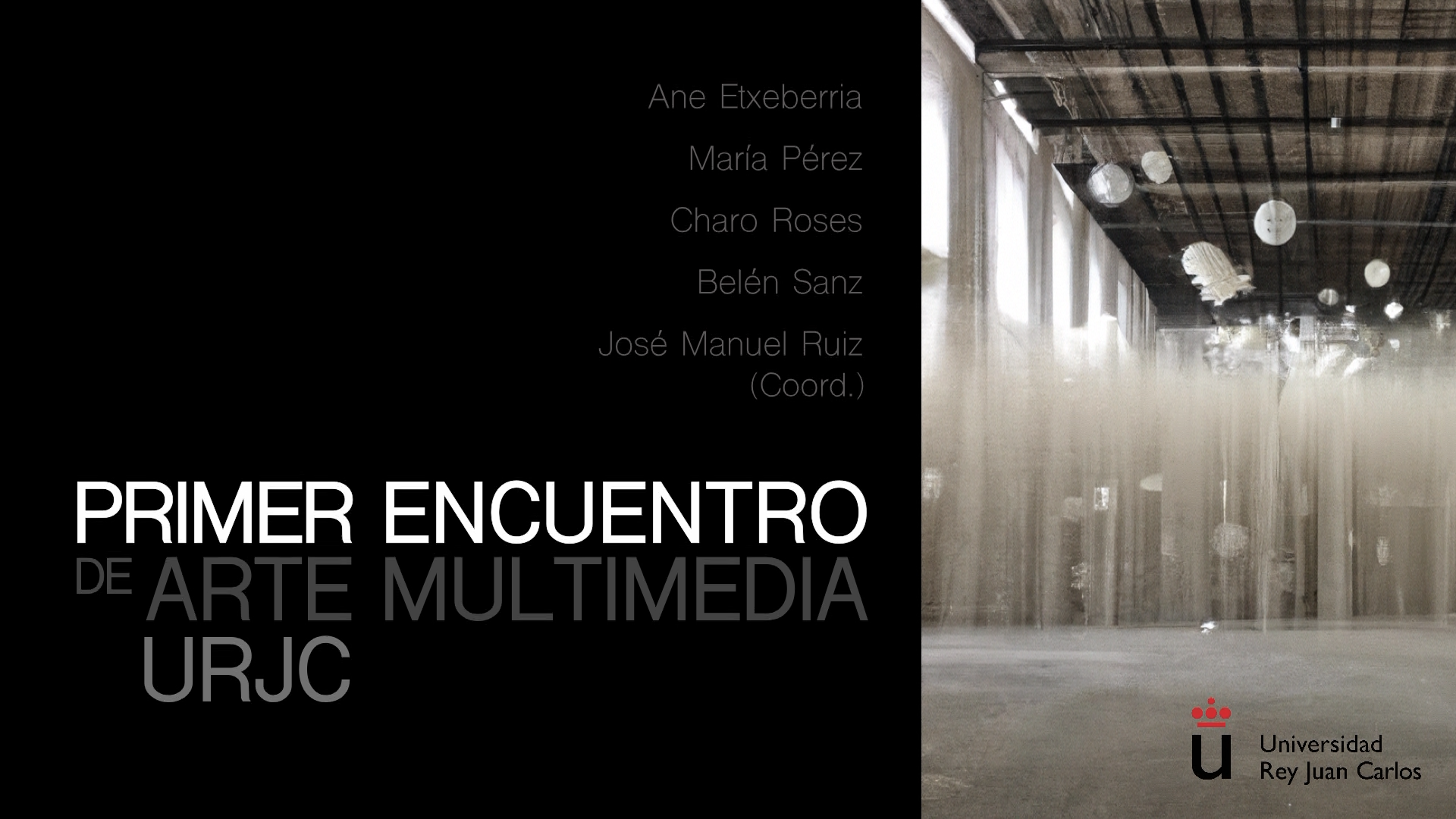 Primer Encuentro de Arte Multimedia URJC